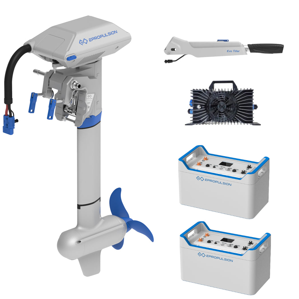 Navy 6.0 Evo, Tiller Control & Dual E60 Batteries